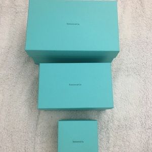 Tiffany empty boxes